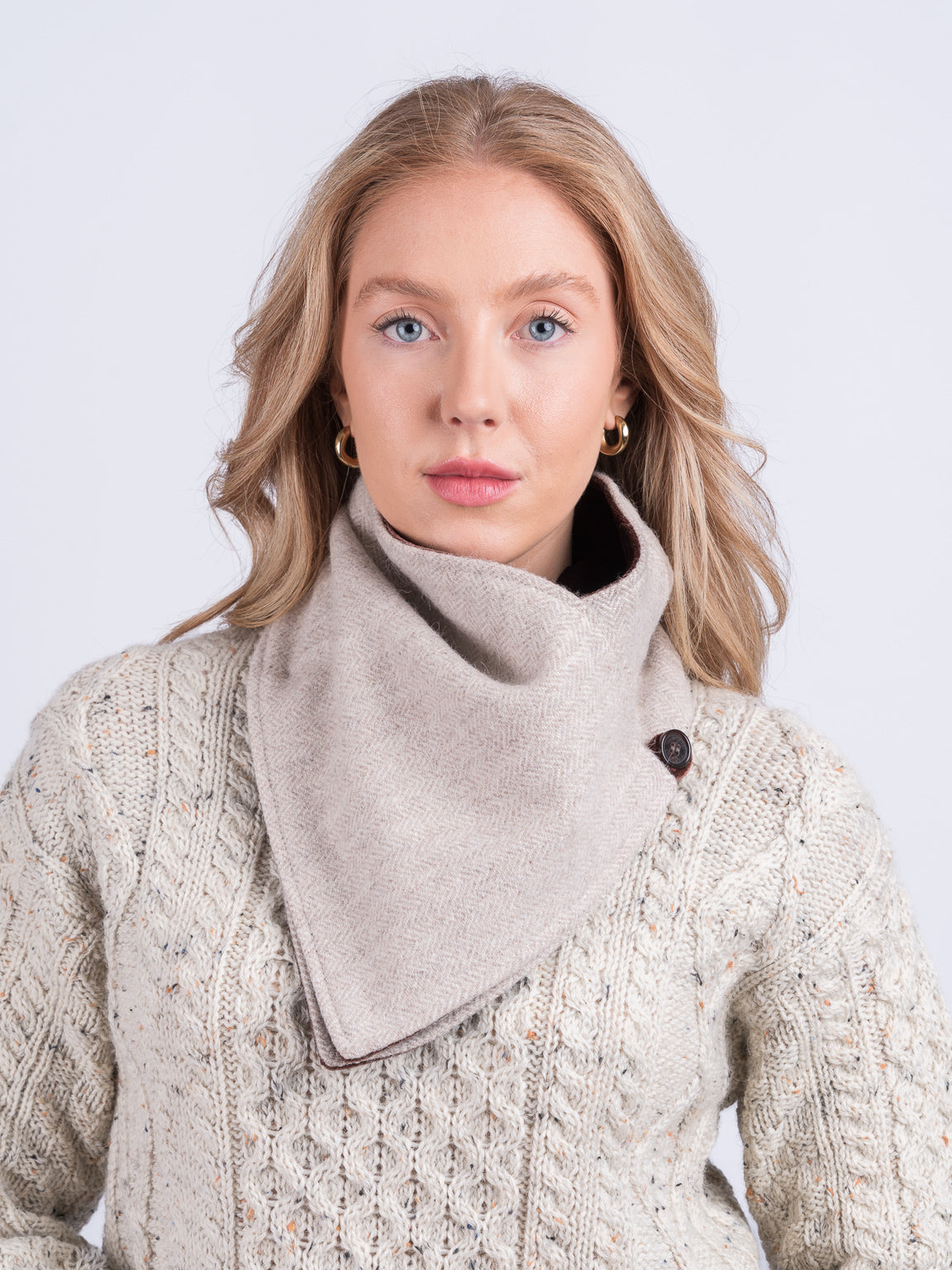 Luxurious Alpaca Snood - Soft and Warm Irish Accessory – Celtic Tweed