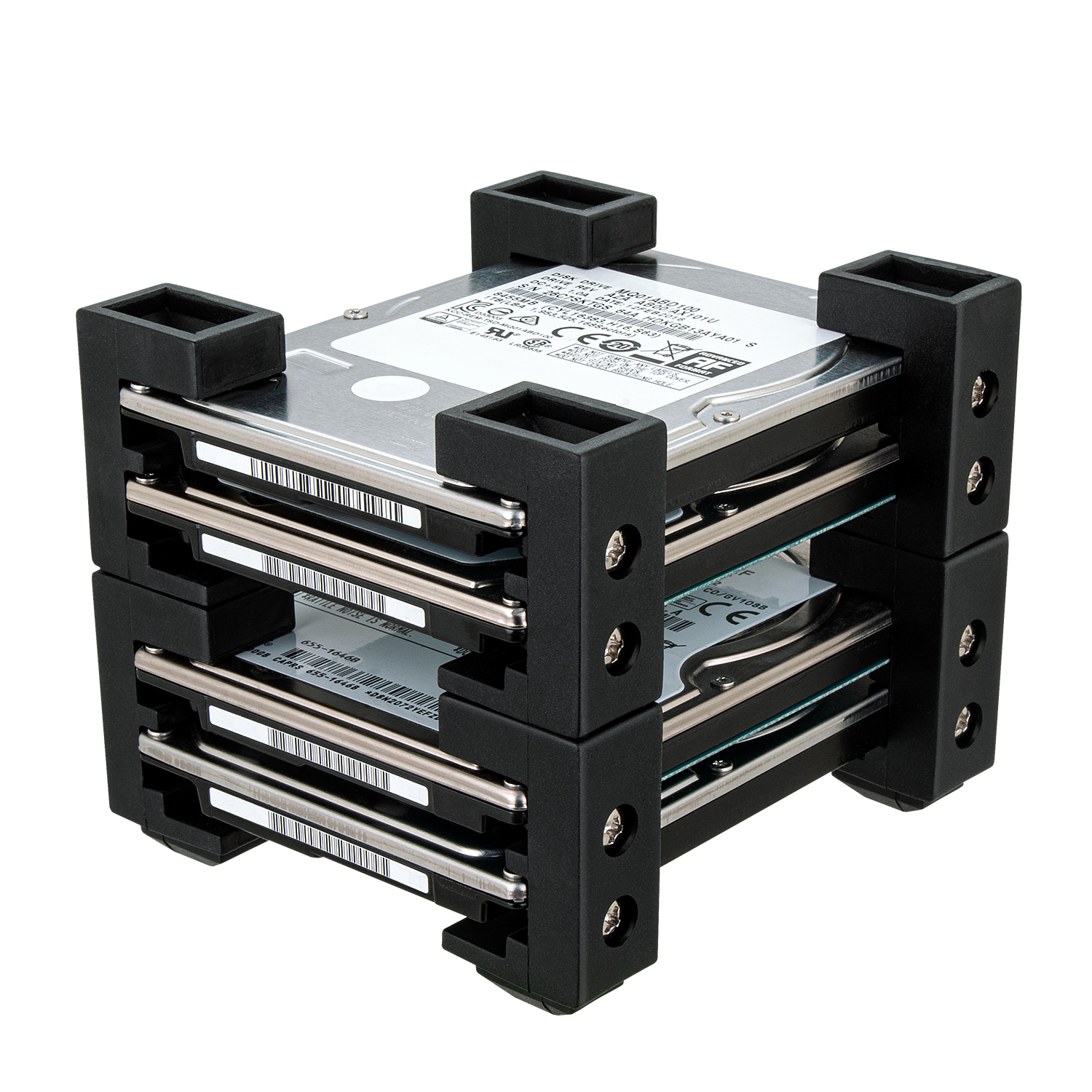 スタック自由なHDDスタンドキット「裸族のビキニ」に3色の新色（レッド