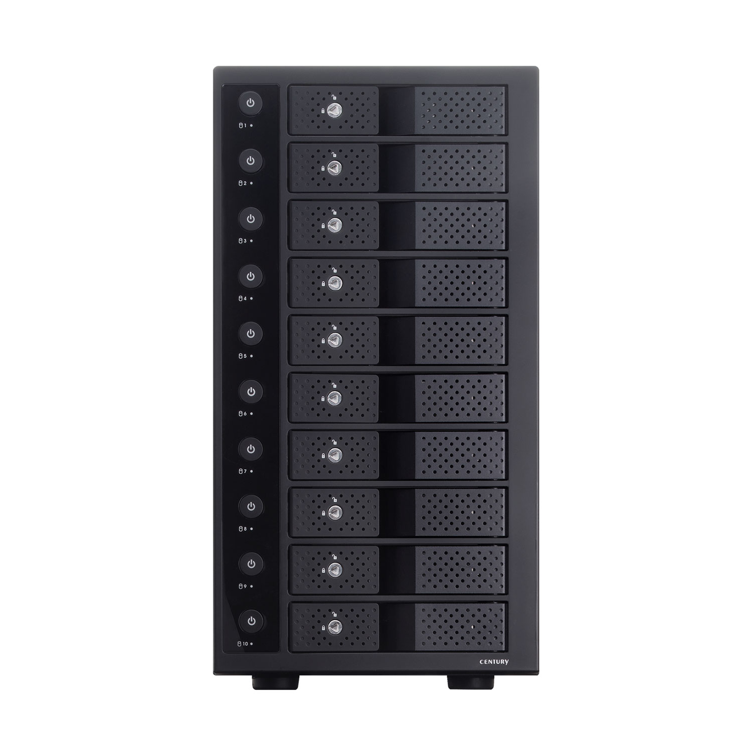 裸族のスカイタワー 10Bay USB10G IS (CRST1035U32CIS2