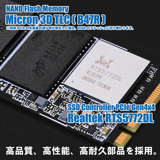 CSSD-M2L2KSFT6KE | CSSD-M2L2KSFT6KE | 消費電力と発熱を削減するeco