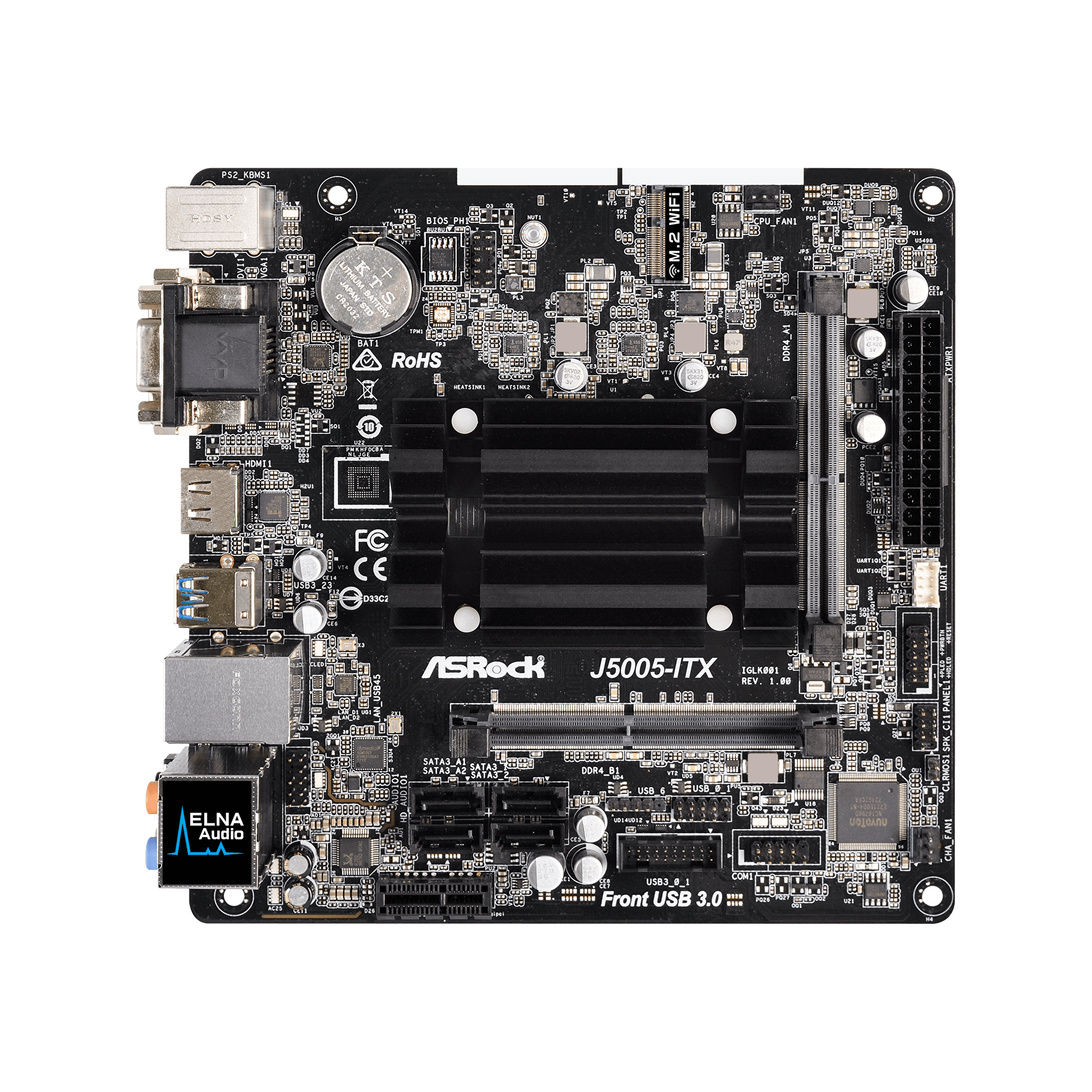 J5005-ITX | ASRock(アスロック) Intel J5005搭載 MiniITX
