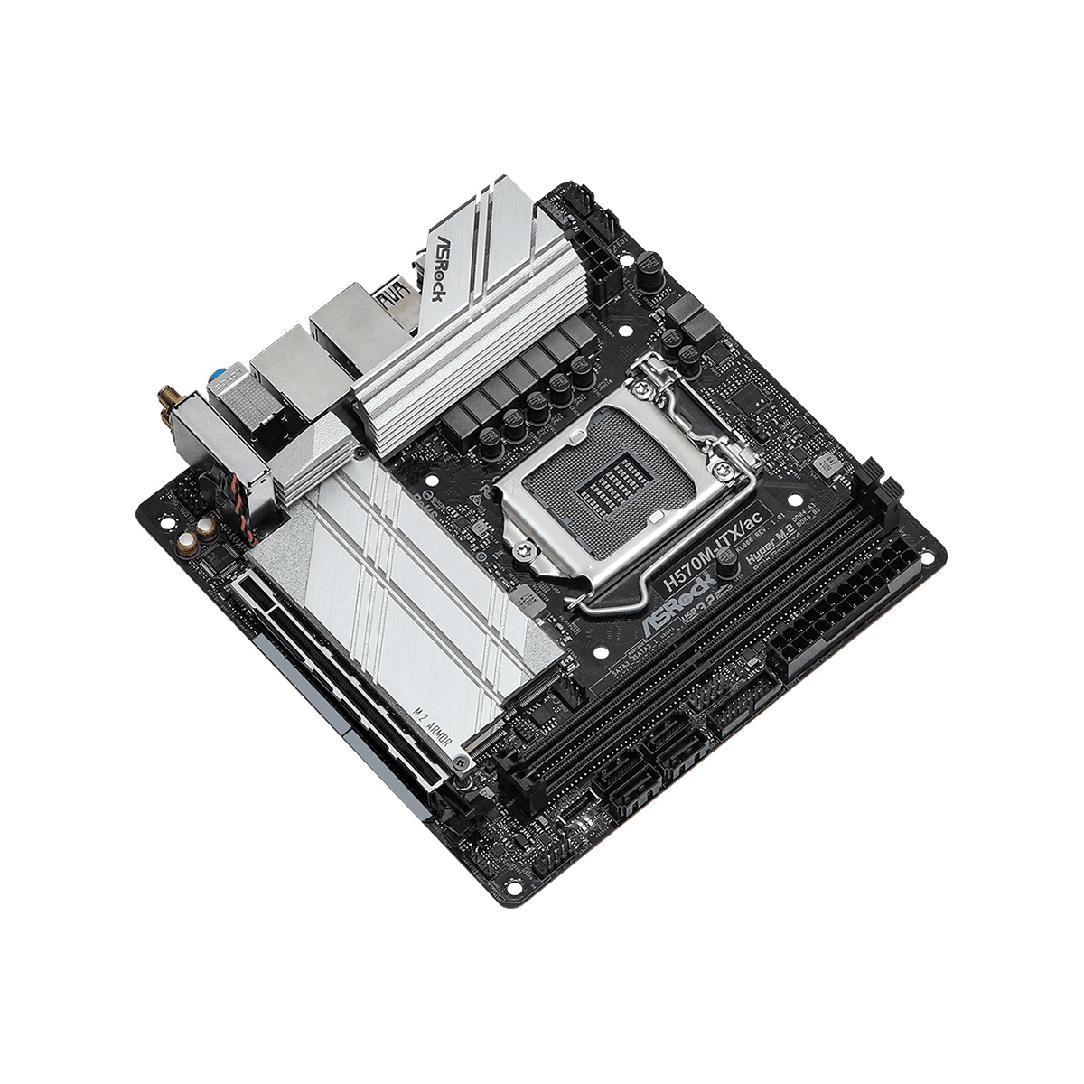 H570M-ITX/ac | ASRock(アスロック) LGA 1200 Intel H570 Mini-ITX