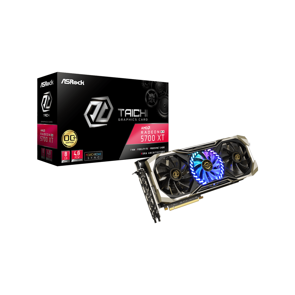 RX5700 XT Taichi X 8G OC+ | ASRock(アスロック) Radeon RX 5700 XT