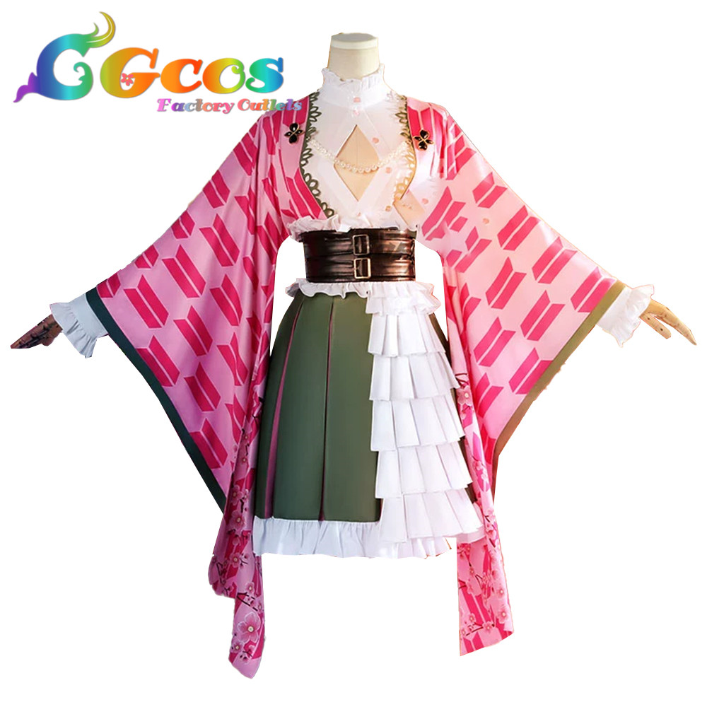 鬼滅の刃 甘露寺蜜璃 伍周年記念祭 コスプレ衣装