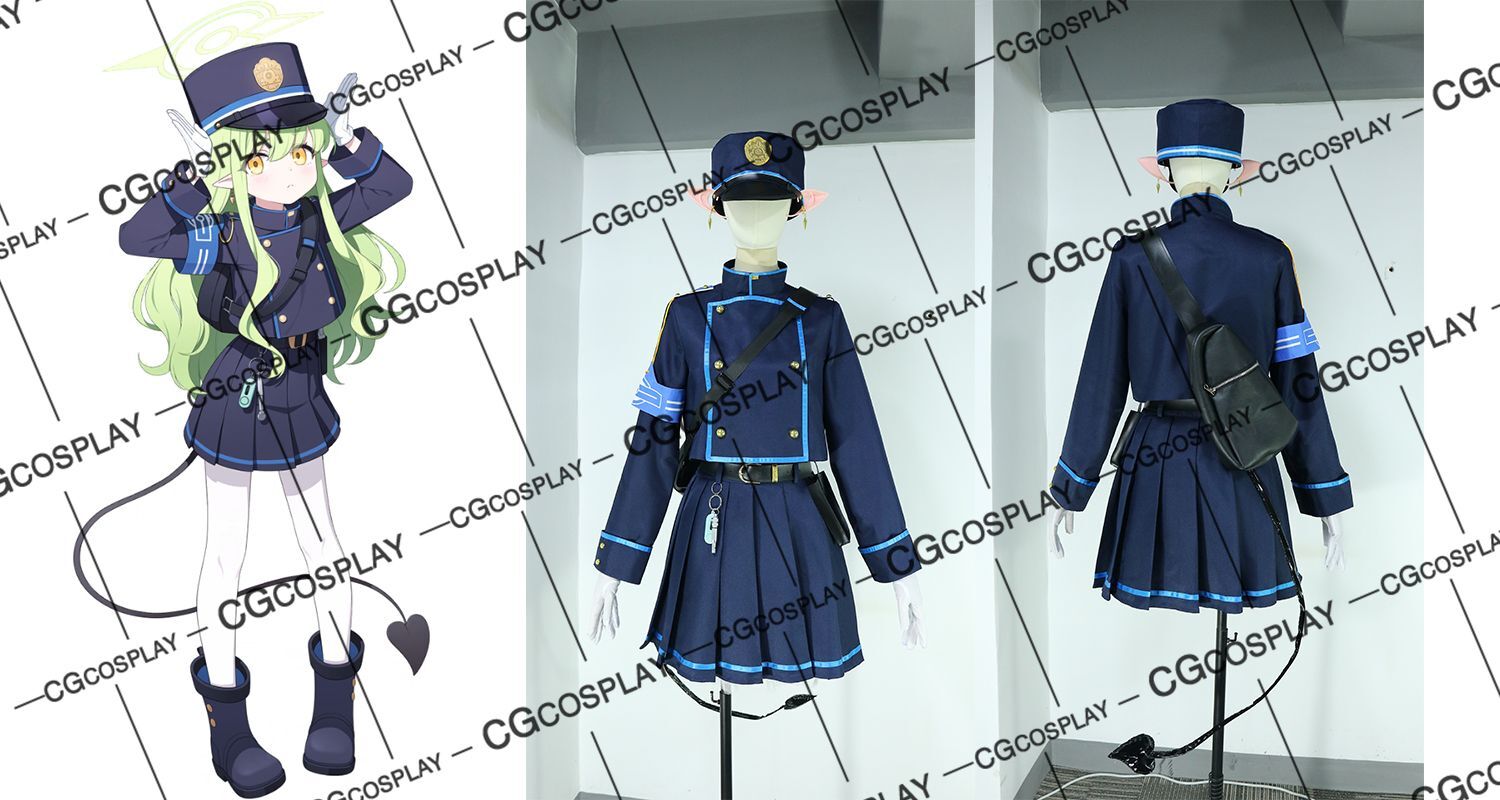ブルーアーカイブ ハイランダー鉄道学園 双子 橘ヒカリ コスプレ衣装