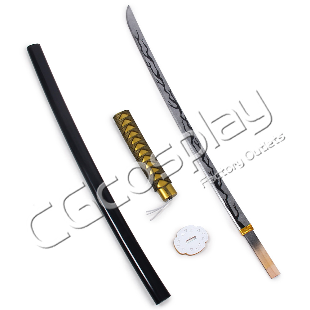 鬼滅の刃 上弦の陸 獪岳 日輪刀 コスプレ道具 コスプレ衣装