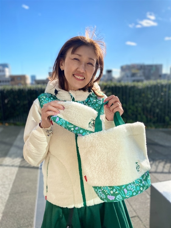 東京ソラマチ店☆SAYORI WADAがCHUMSの定番エルモフリースとコラボ