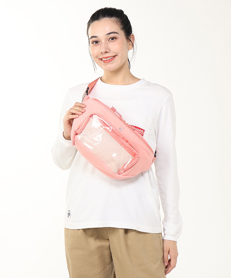 Clear Pocket Body Bag Sweat/クリアポケットボディバッグスウェット