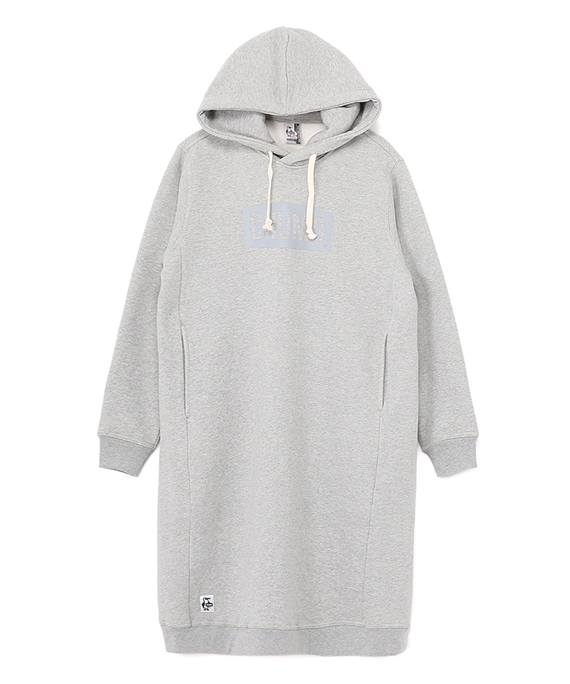CHUMS Logo Long Parka/チャムスロゴロングパーカー(ワンピース