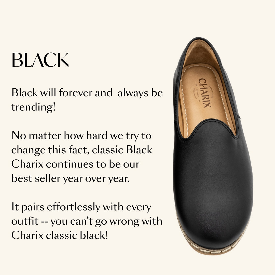 Black - Slip On Shoes for Women | Charix