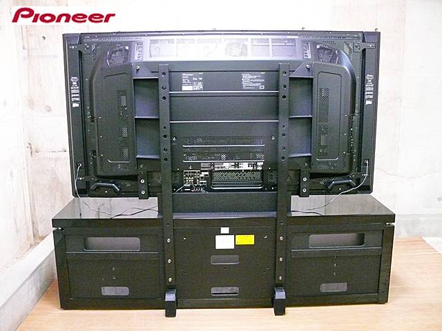 Pioneer】パイオニア KURO 60V型 プラズマテレビ&AVローボードラック