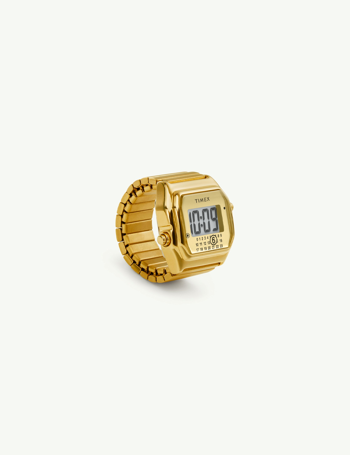 TIMEX X MM6 MAISON MARGIELA RING WATCH GOLD SIZE M/L – CHEZ MAMAN