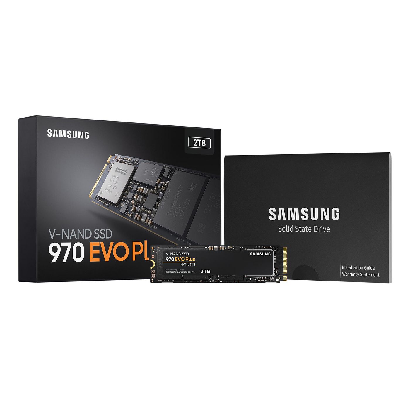 Samsung 2TB, M.2, PCIe Gen 3.0 x4, NVMe 1.3, 970 Evo Plus - CIT BV