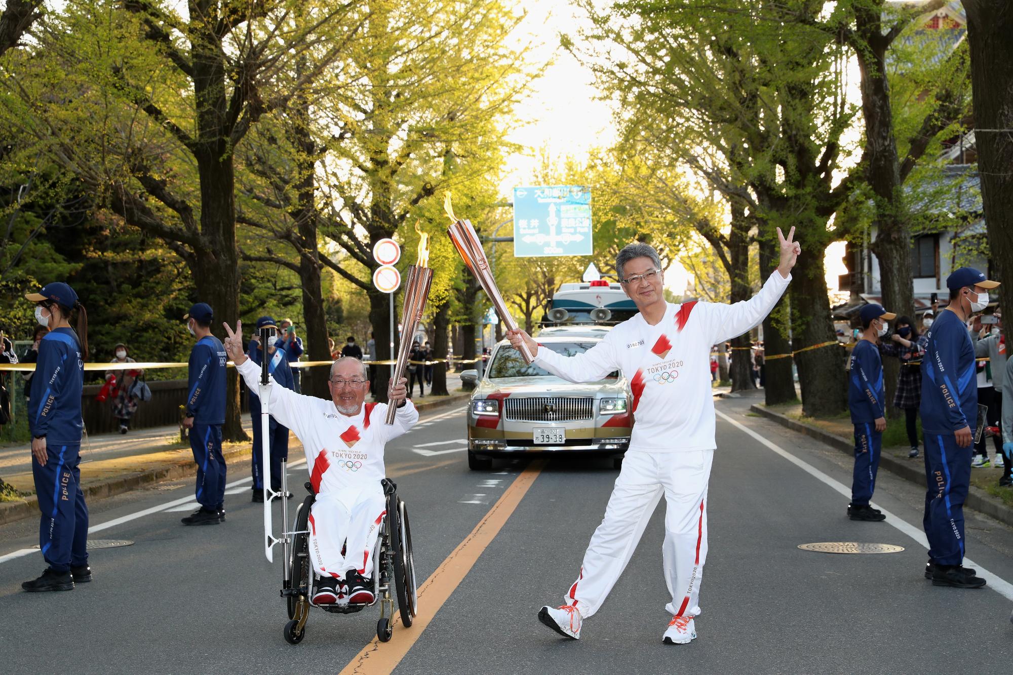 東京2020オリンピック聖火リレー／天理市