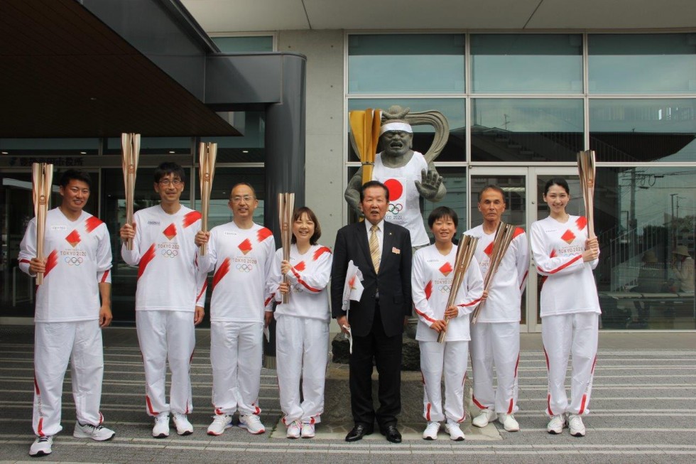 東京2020オリンピック聖火リレーが昭和の町を駆け抜けました！ - 今日