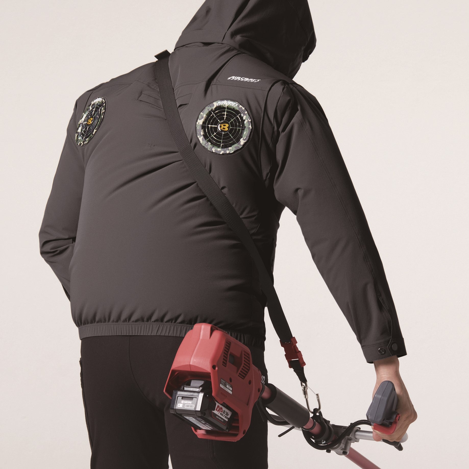 バートル AC2031 ハイバック空調服 ネイビー 即日出荷 24Vバッテリー＋