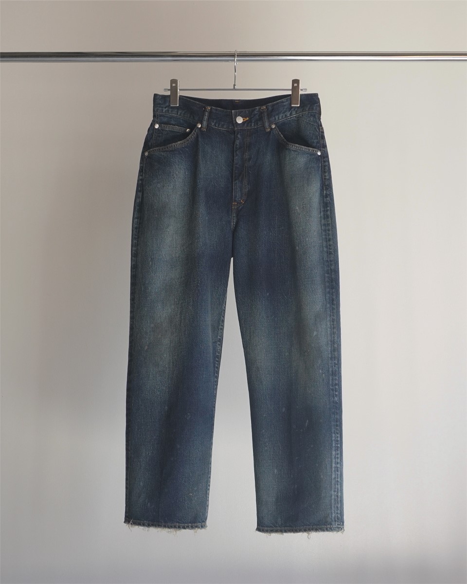 ANCELLM】“AGING TAPERED 5P DENIM PANTS” | CIENTO BLOG