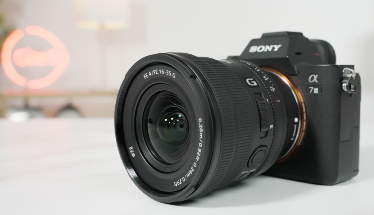 Sony FE PZ 16-35 f/4 G Zoom Lens Announced – with Electronic Zoom
