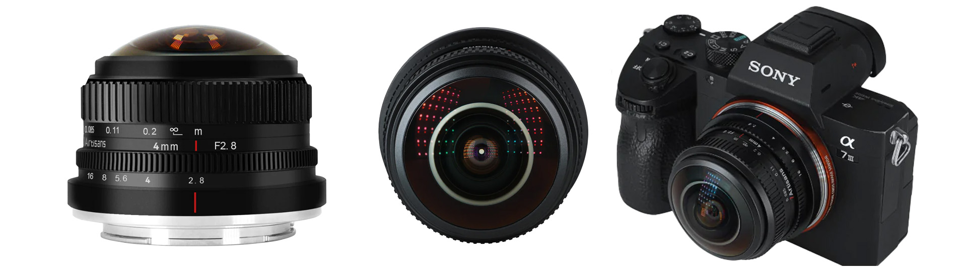 7Artisansが4mm F2.8 APS-C円形魚眼レンズをリリース | CineD
