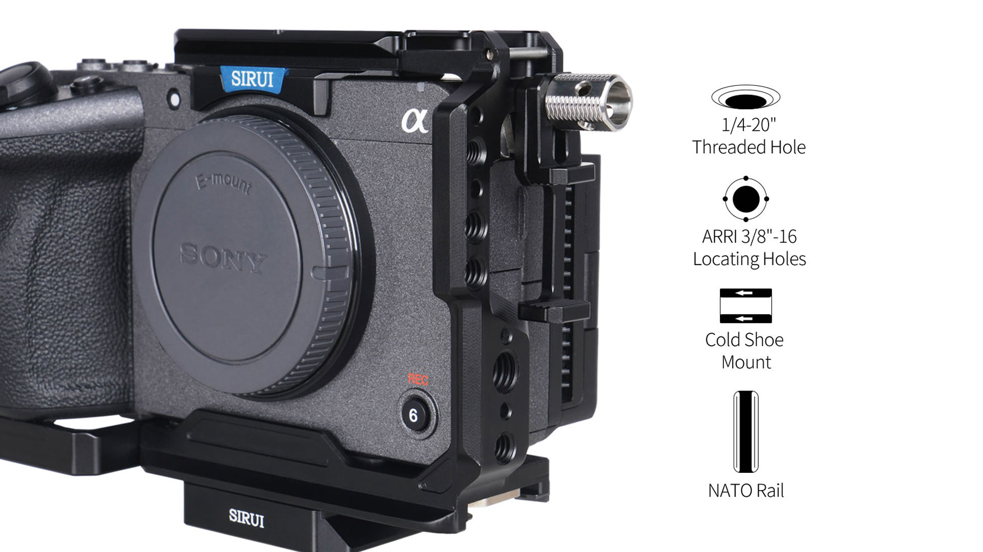SIRUI Full Camera Cage for Sony FX3/FX30 Released | CineD
