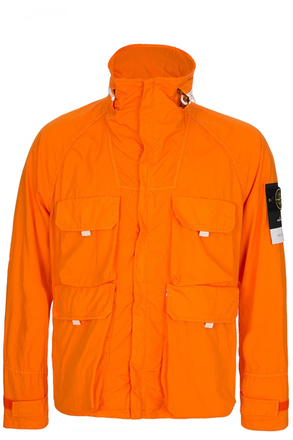 STONE ISLAND Stone Island Multi Pocket Jacket Orange - Clothing