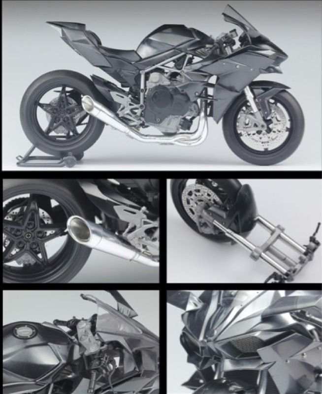 TD23182 1/12 カワサキ ニンジャ H2R ディティールアップセット