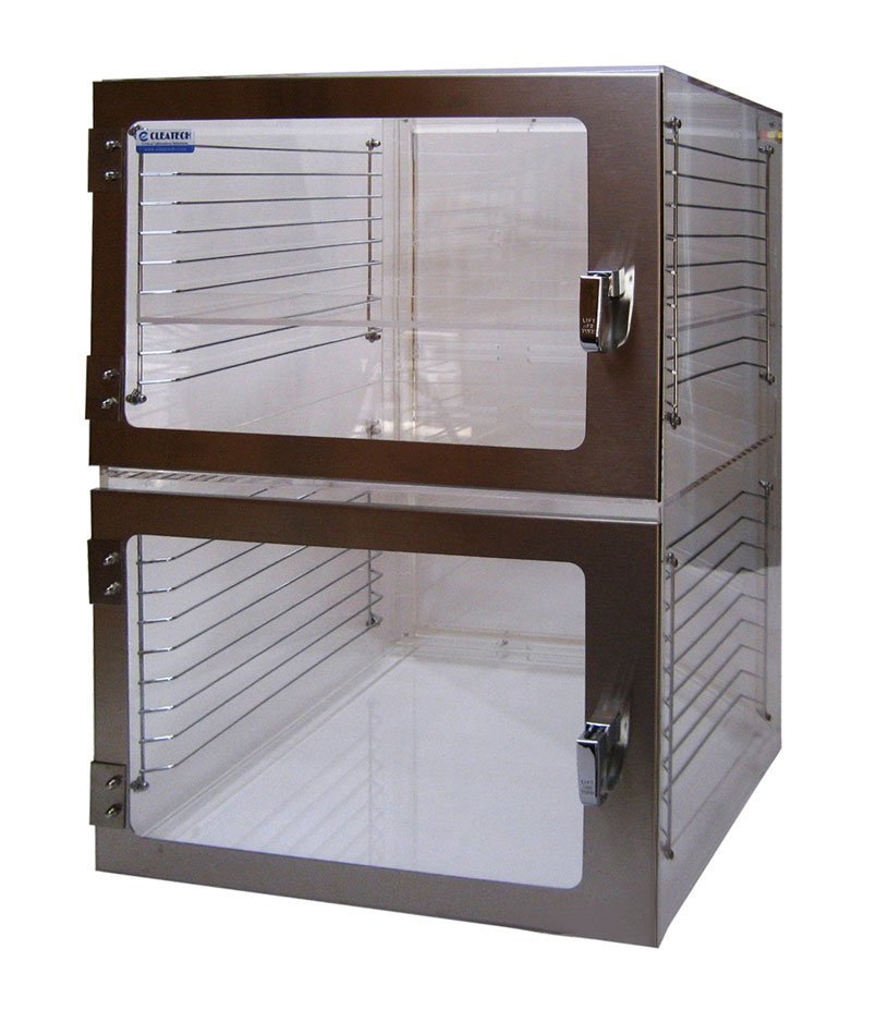 Two Door Desiccator Cabinet - Cleatech Solutions