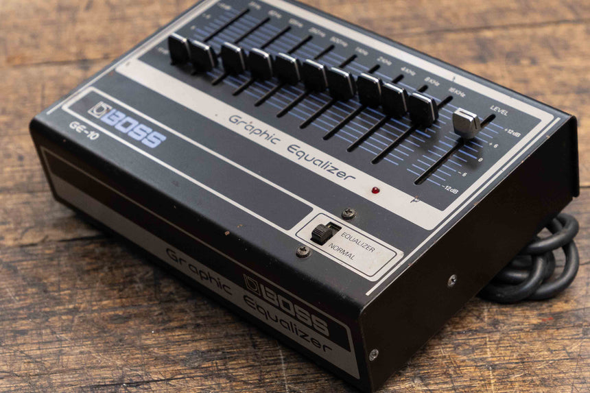 Boss GE-10 Graphic EQ – Clingan Guitars