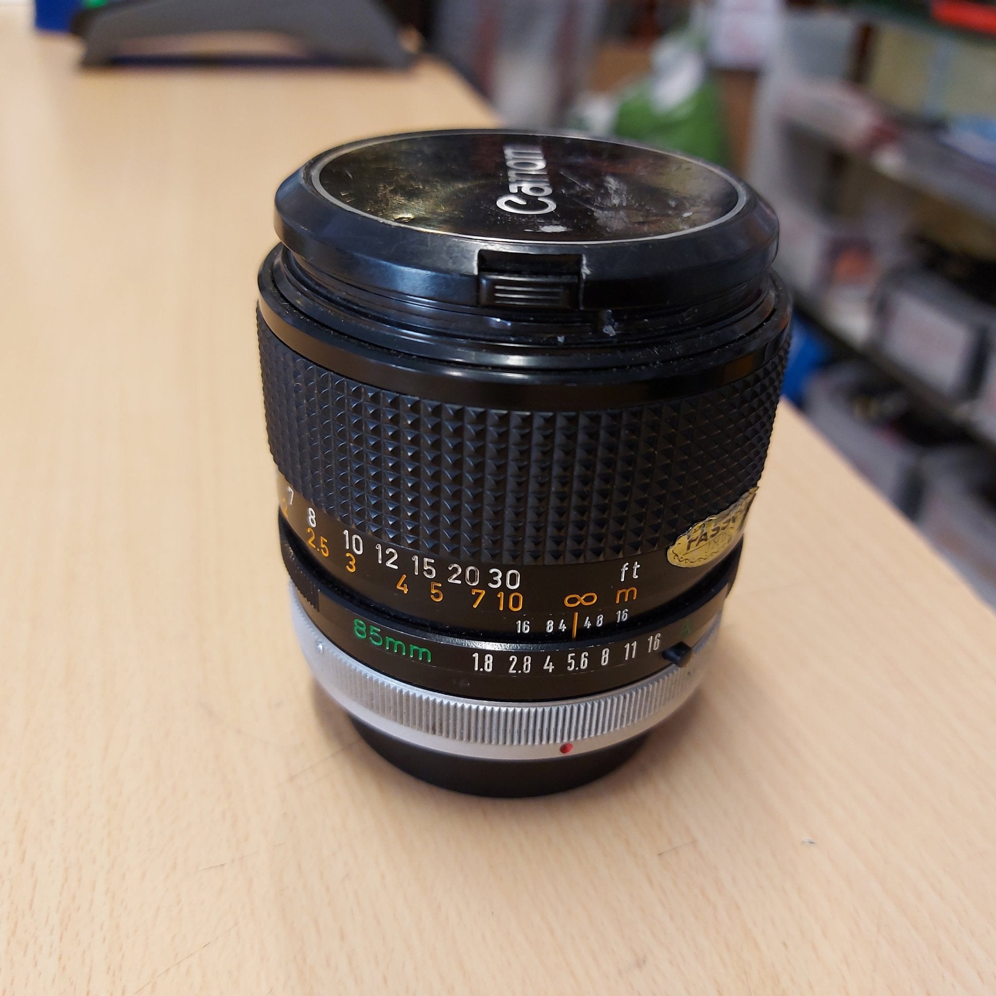 Canon 85mm f/1.8 FD SSC – Clock Tower Cameras