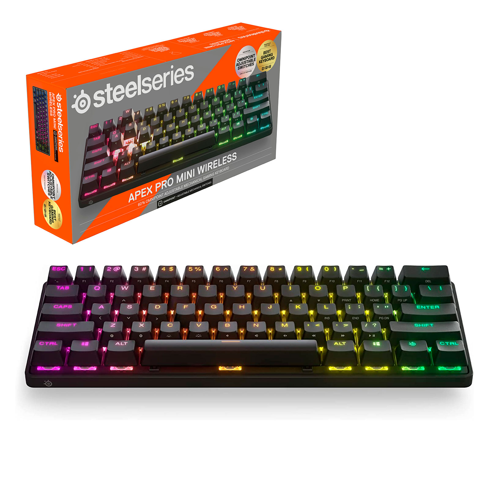 Steelseries Apex Pro Mini Wireless - Clones y Periféricos