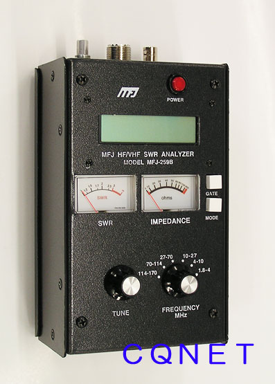 測定器 ＞ 1.8/170MHz SWRアナライザーMFJ-259B