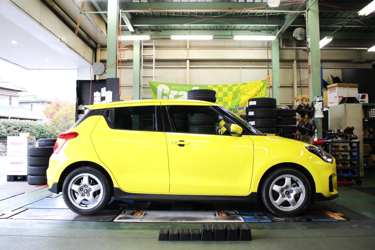 ZC33S】スイフトスポーツにTEINの車高調、フレックスZを取付しました