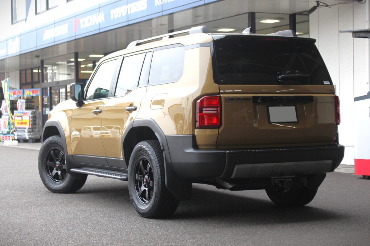 ランクル250】レイズ デイトナ57DR-X×ノキアン ハッカペリッタR5 SUVで