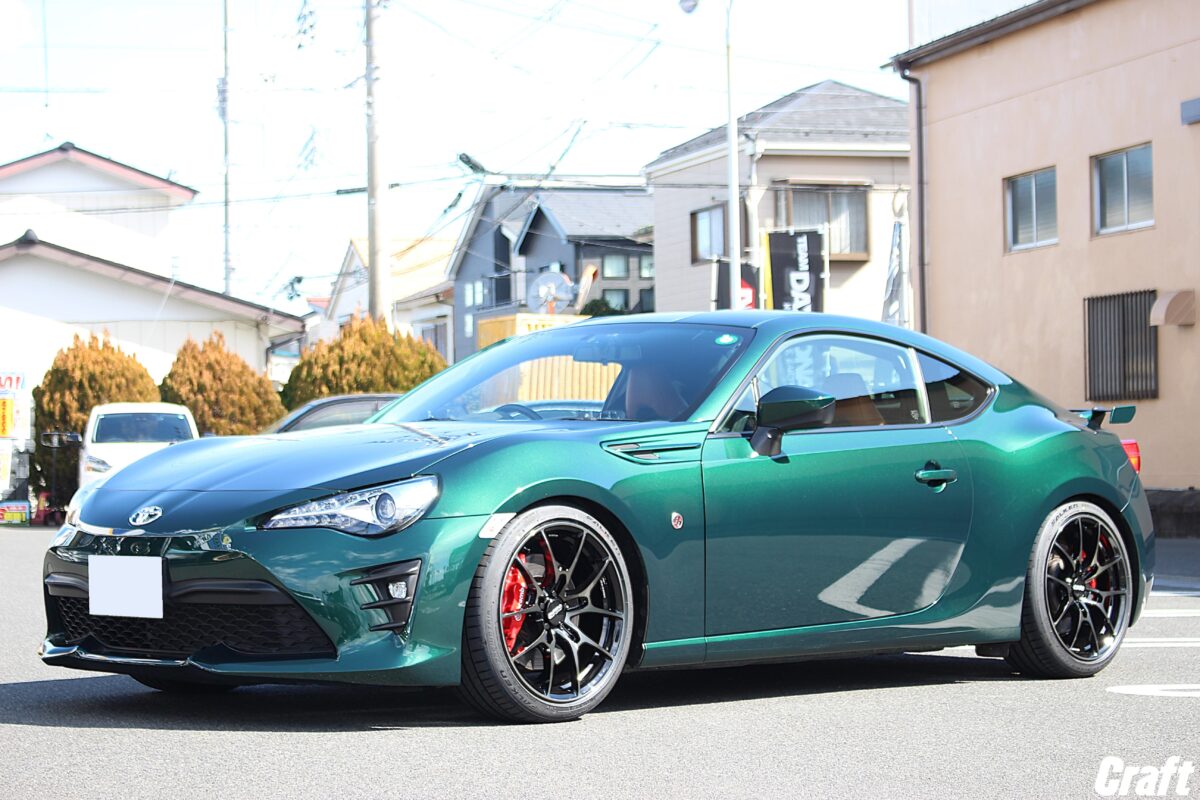 86】限定カラーのブリティッシュグリーンと限定カラーG025LTD.は相性