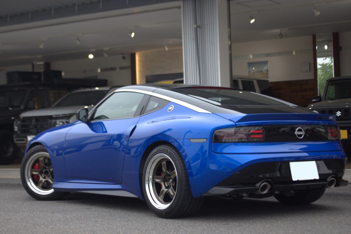 フェアレディRZ34】HKS ハイパーマックスR×VOLK RACING 21C SPEC-SRで