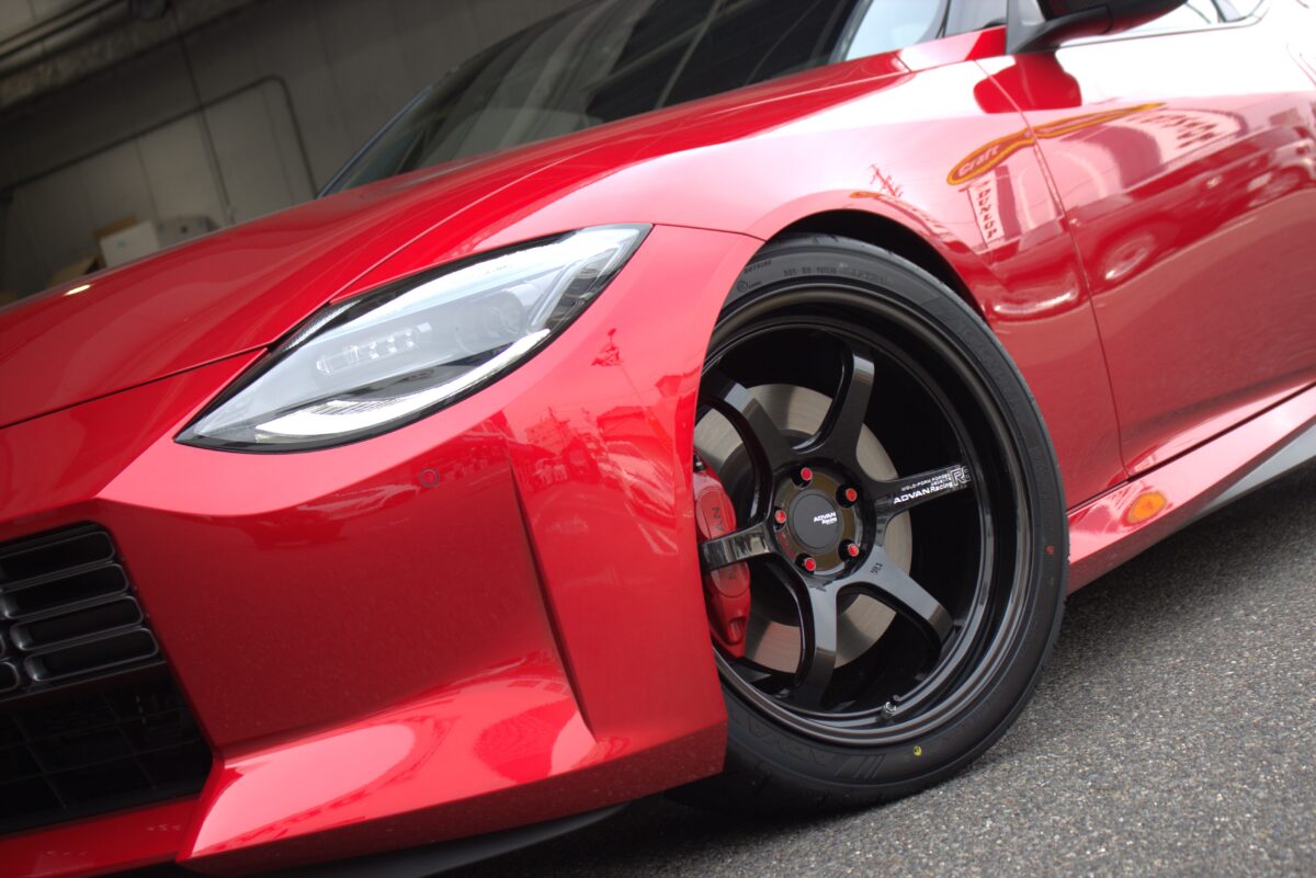 フェアレディRZ34】HKS ハイパーマックスR×アドバンレーシング R6で
