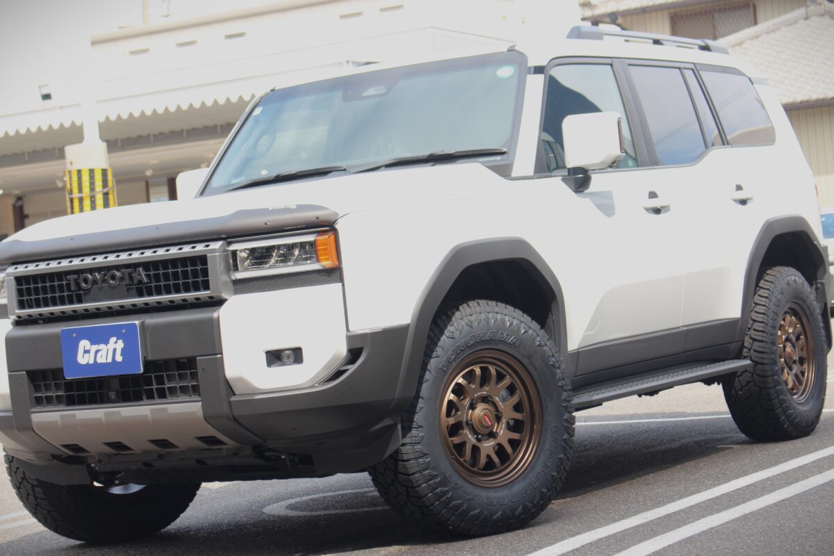 ランクル250】17インチ！？干渉しない！？A LAP07X 17インチ