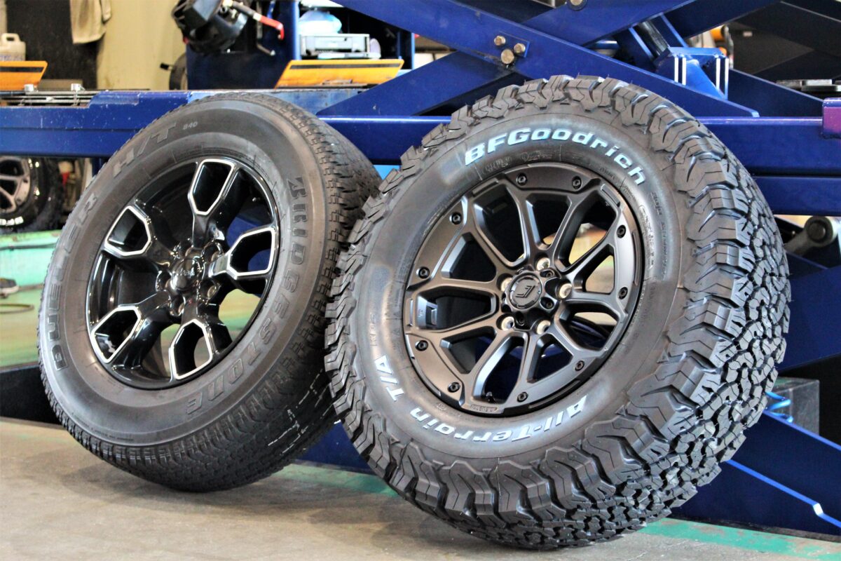 JKラングラーに ジェップセンMJCR#216！17インチ 背面セット含む5本