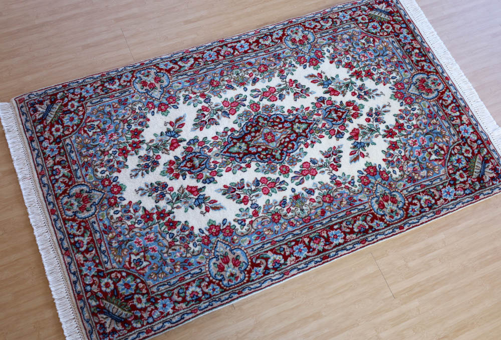 ペルシャ絨毯 ケルマン産 147×88cm（品番:cp20013）ラグ｜手織ラグの店