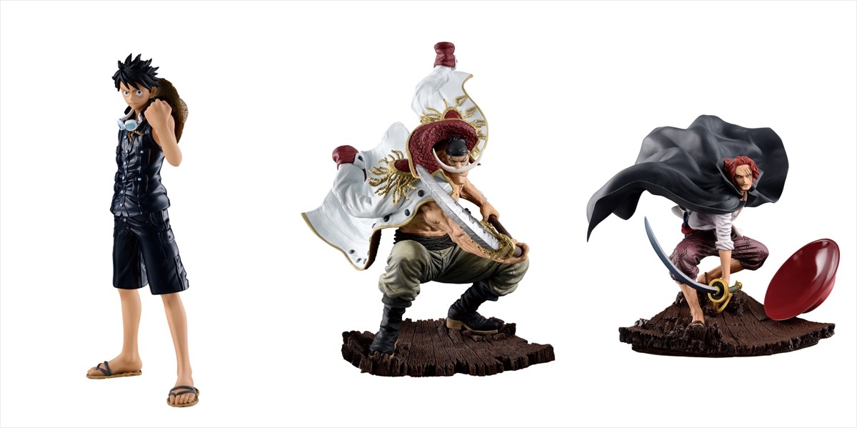ワンピース』ルフィ、白ひげ、シャンクスの“魅せる”フィギュア 最新一