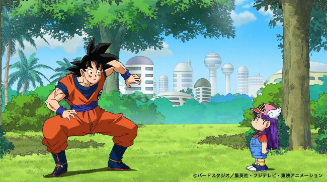 ドラゴンボール超』悟空×Dr．スランプ アラレちゃん、夢の“再”共演決定
