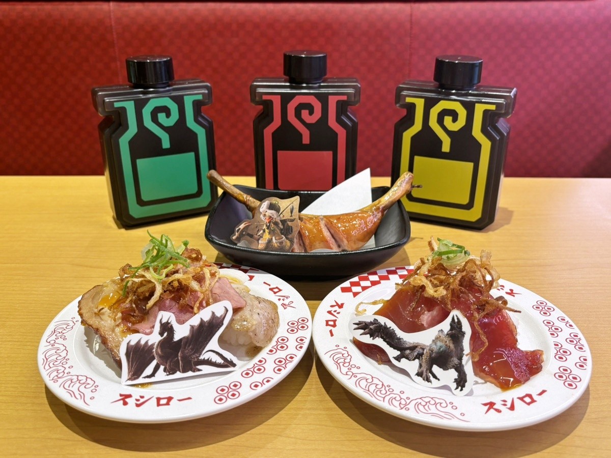 モンハン』×「スシロー」コラボが激アツ！ SNSで話題の“回復薬”や