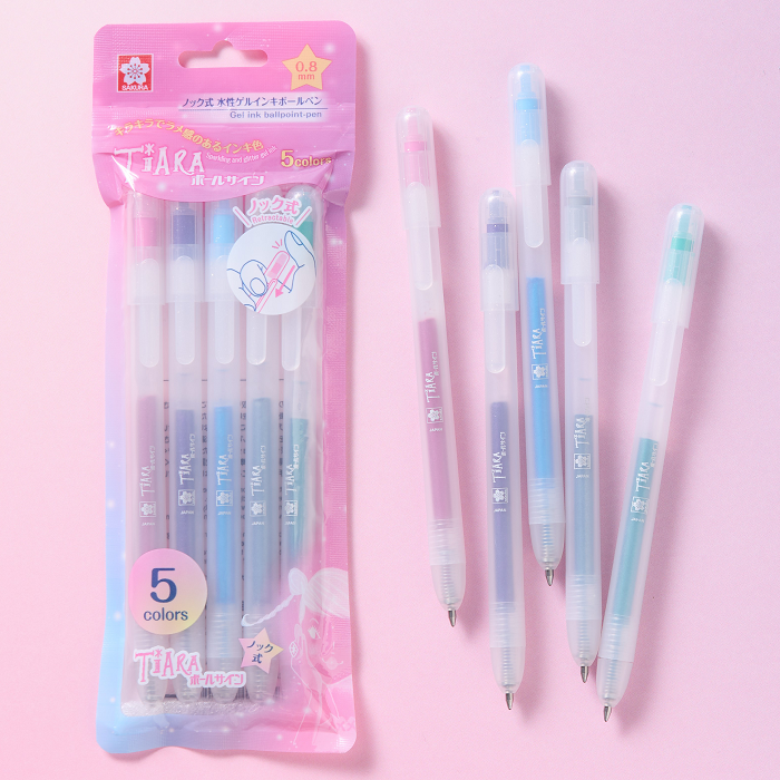 ボールサイン ティアラノック 5色セット｜ボールサインノック｜水性