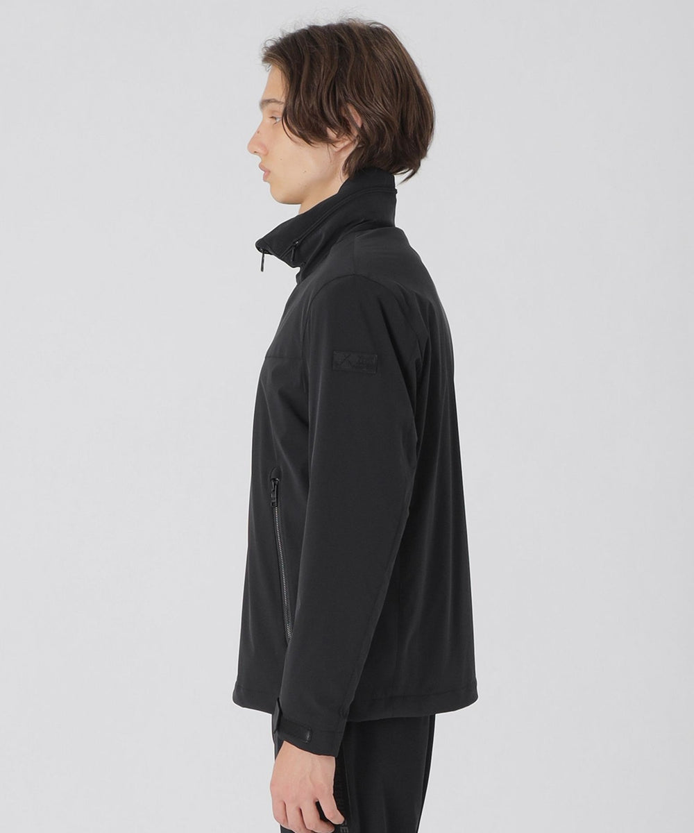 FCRBBristolナイロンジャケット黒/グレー メンズのナイロンジャケット