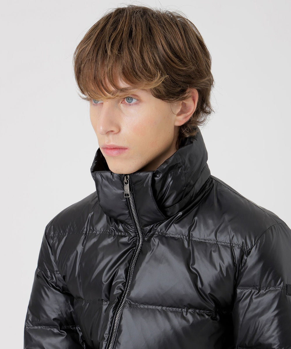 一部店舗限定】クレストブリッジチェックコンビネーションダウン