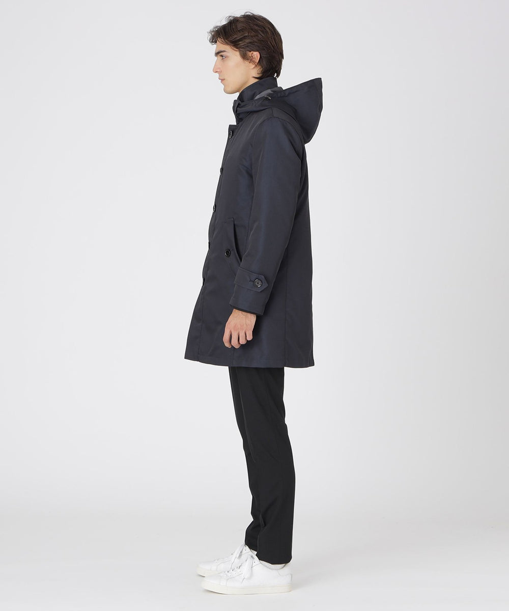 ダブルフェイスメモリー10monthシティパーカー（ブルゾン）｜BLACK