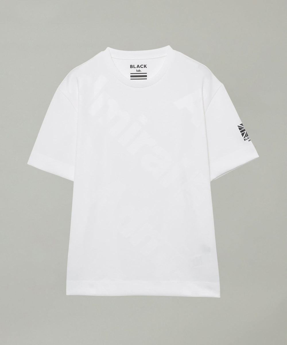 BLACK lab.×Admiral】ビッグエンボスロゴTシャツ（カットソー）｜BLACK