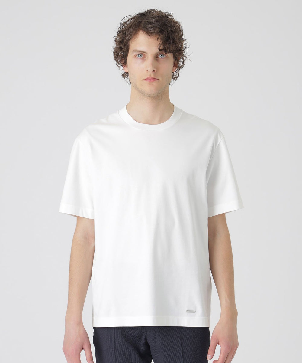 マーセライズドレスTシャツ（カットソー）｜BLACK LABEL CRESTBRIDGE