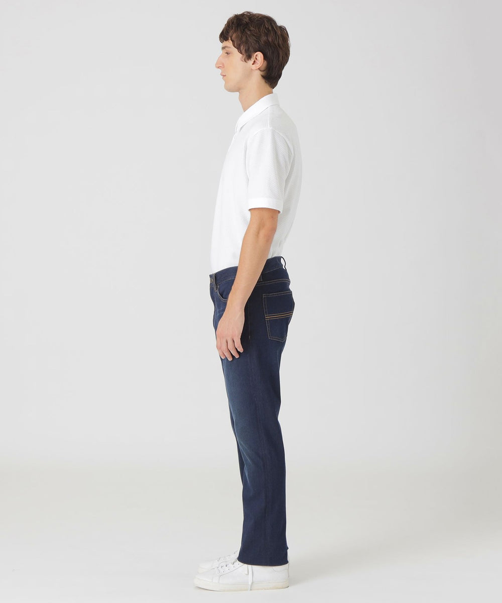 ワンダーシェイプウォッシュドデニムパンツ（カジュアルパンツ