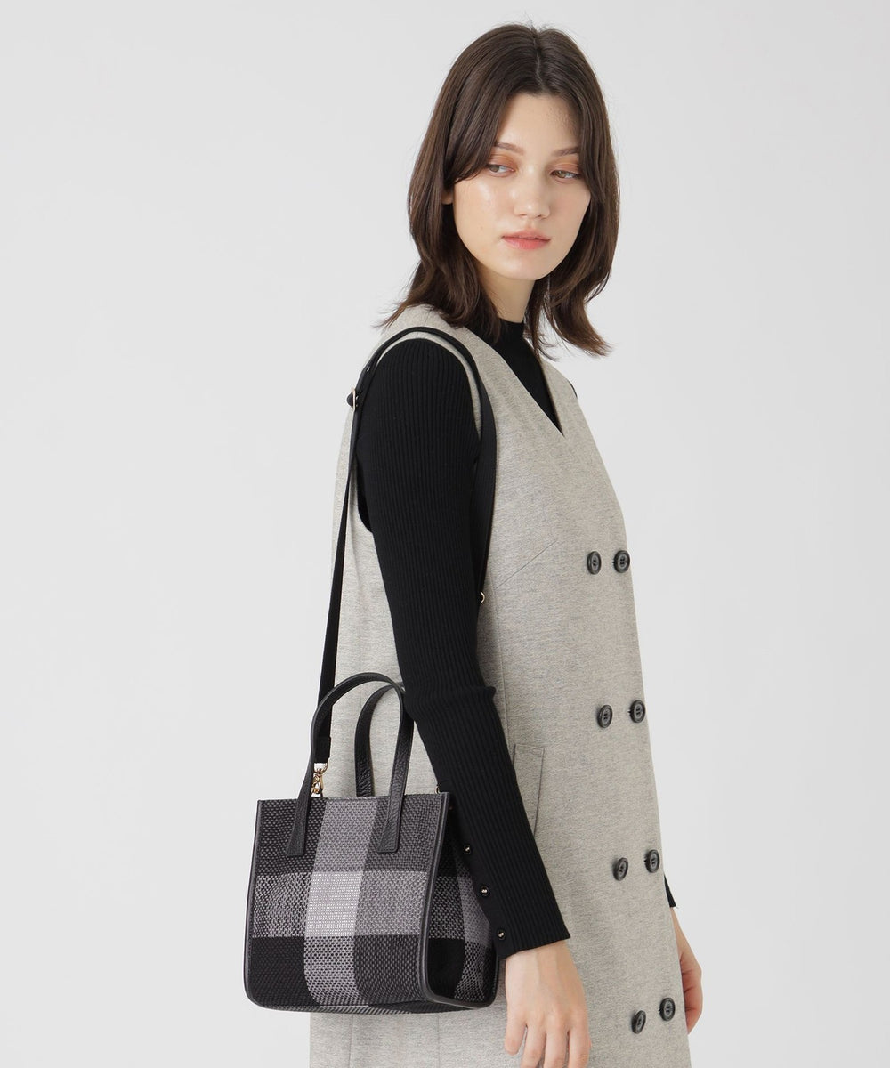 クレストブリッジチェックスラブプリペラトート（バッグ）｜BLUE LABEL